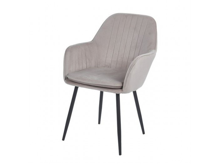 Трапезен стол АМ-711-5 (капучино кадифе)