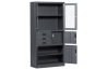 Метален шкаф Carmen CR-1240 E SAND (графит)