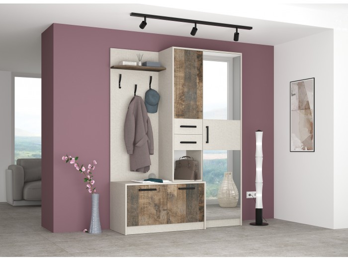 Портманто Антерос (лино канова/колониален дъб)