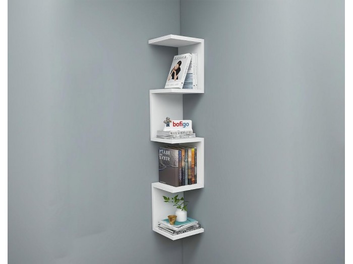 Етажерка ZIGZAG BOOKSHELF (бяло)