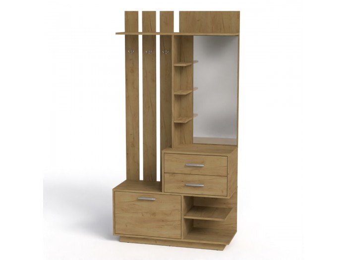 Портманто Компанит ЕВА (дъб крафт златен)